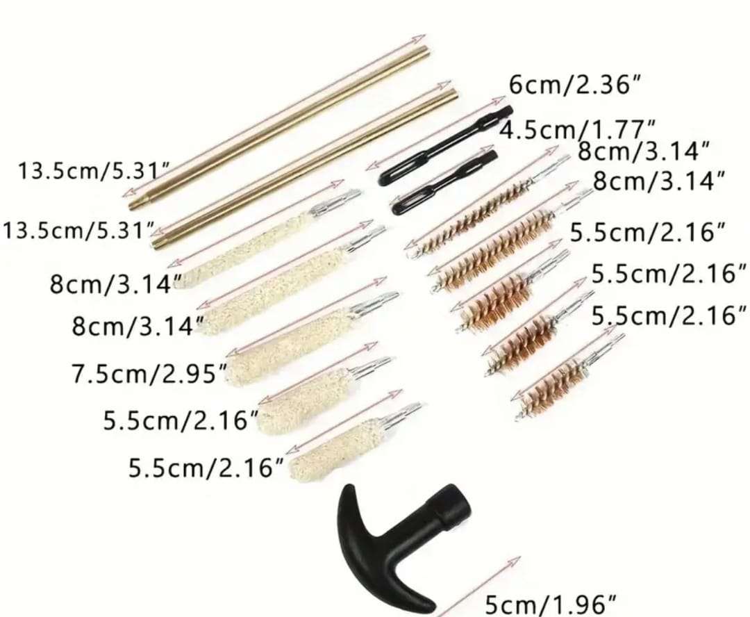 16 Piece Firearm Cleaning Kit