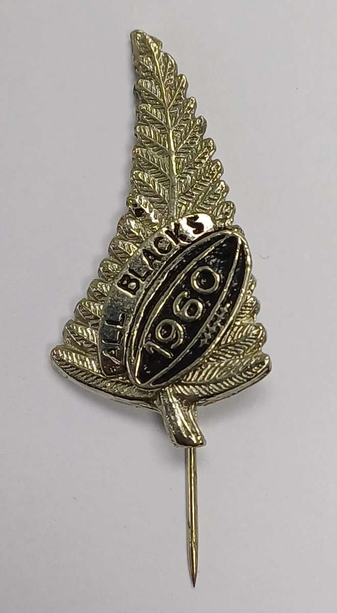 1960 All Blacks Tour to South Africa Pin Badge