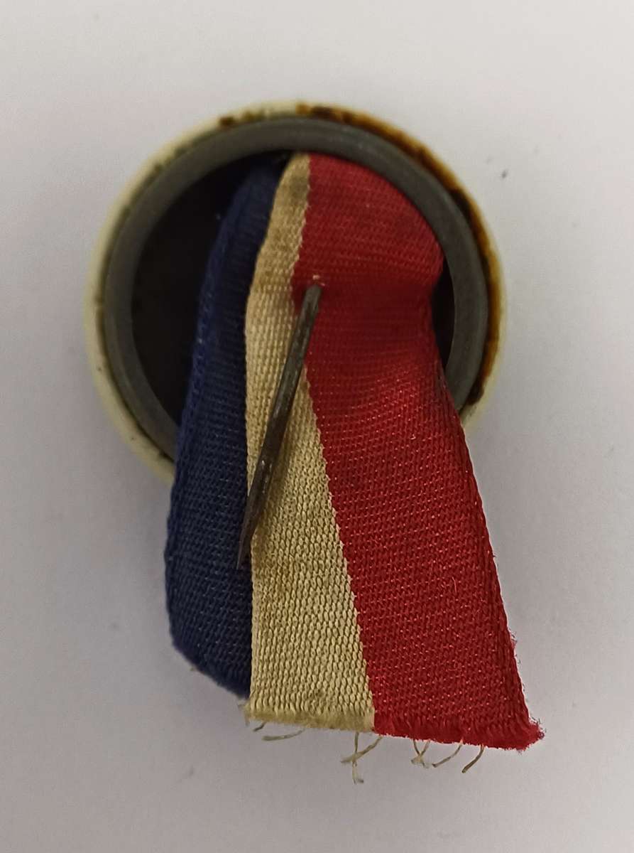 Rare 1925 Visit of Prince Edward to South Africa Portrait Tinnie