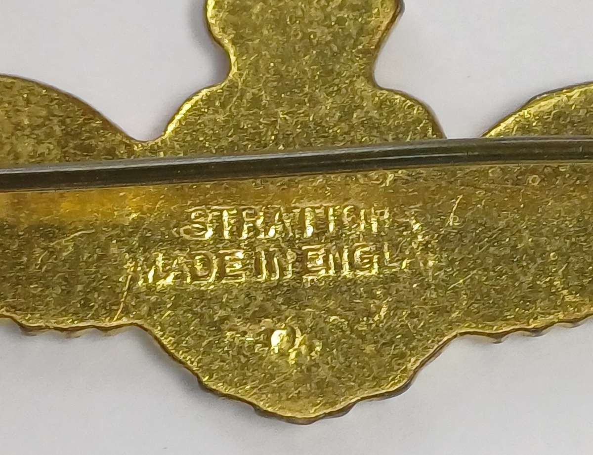 WW2 SAAF Pilots Wings, Metal Brooch