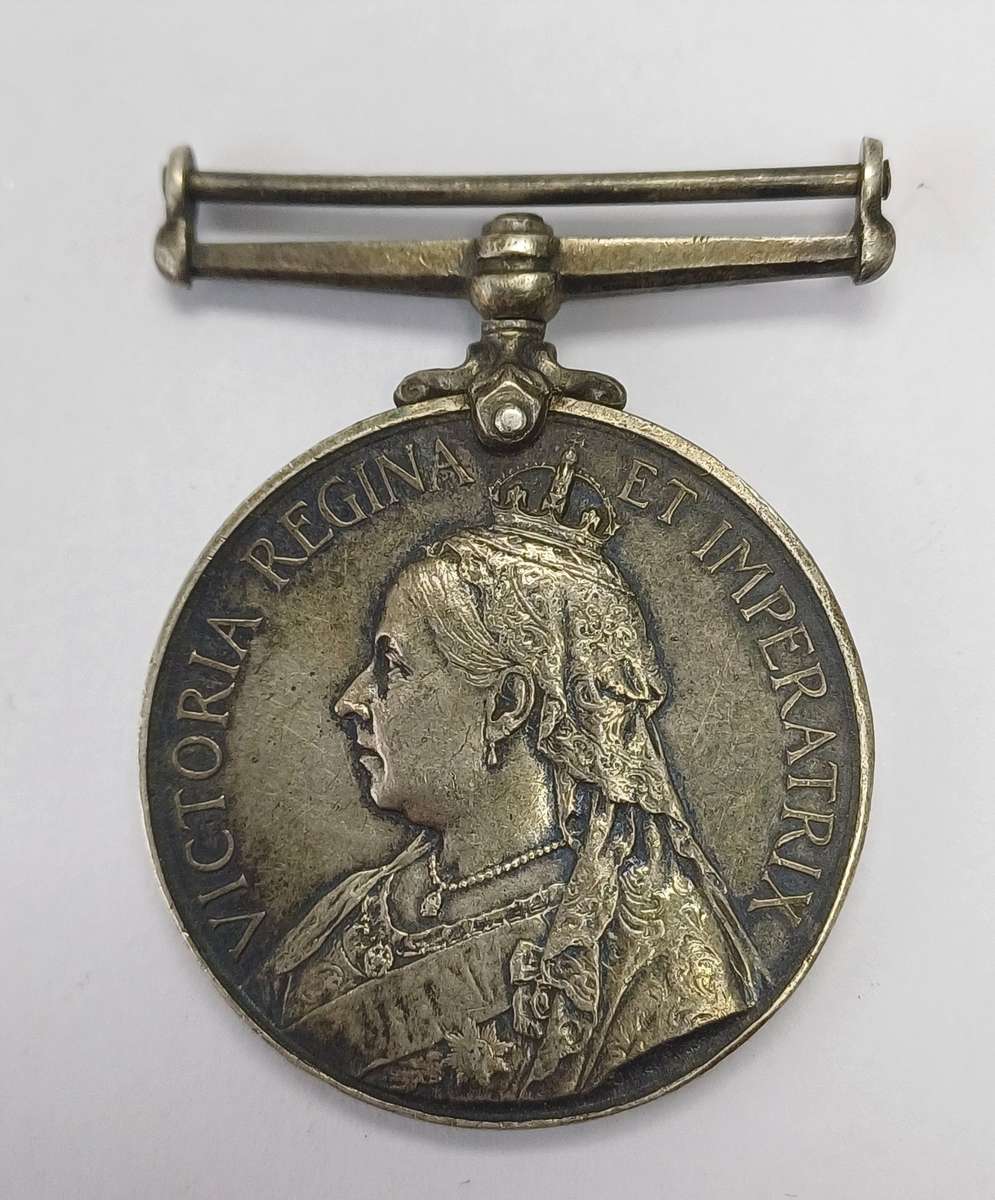 Queens South Africa Medal with Name Erased