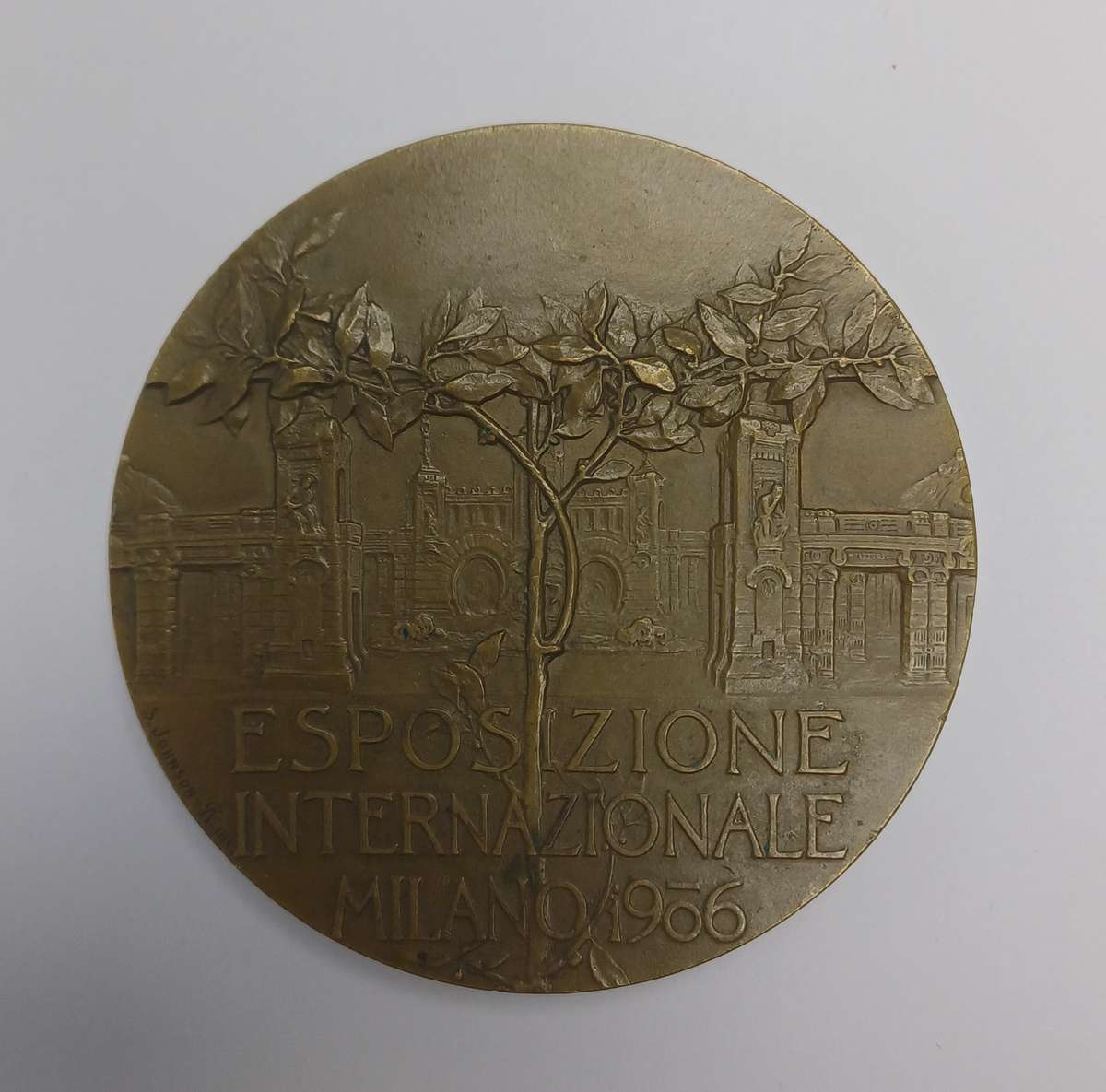 Milan 1906 International Exhibition Medal By Giannino Castiglioni