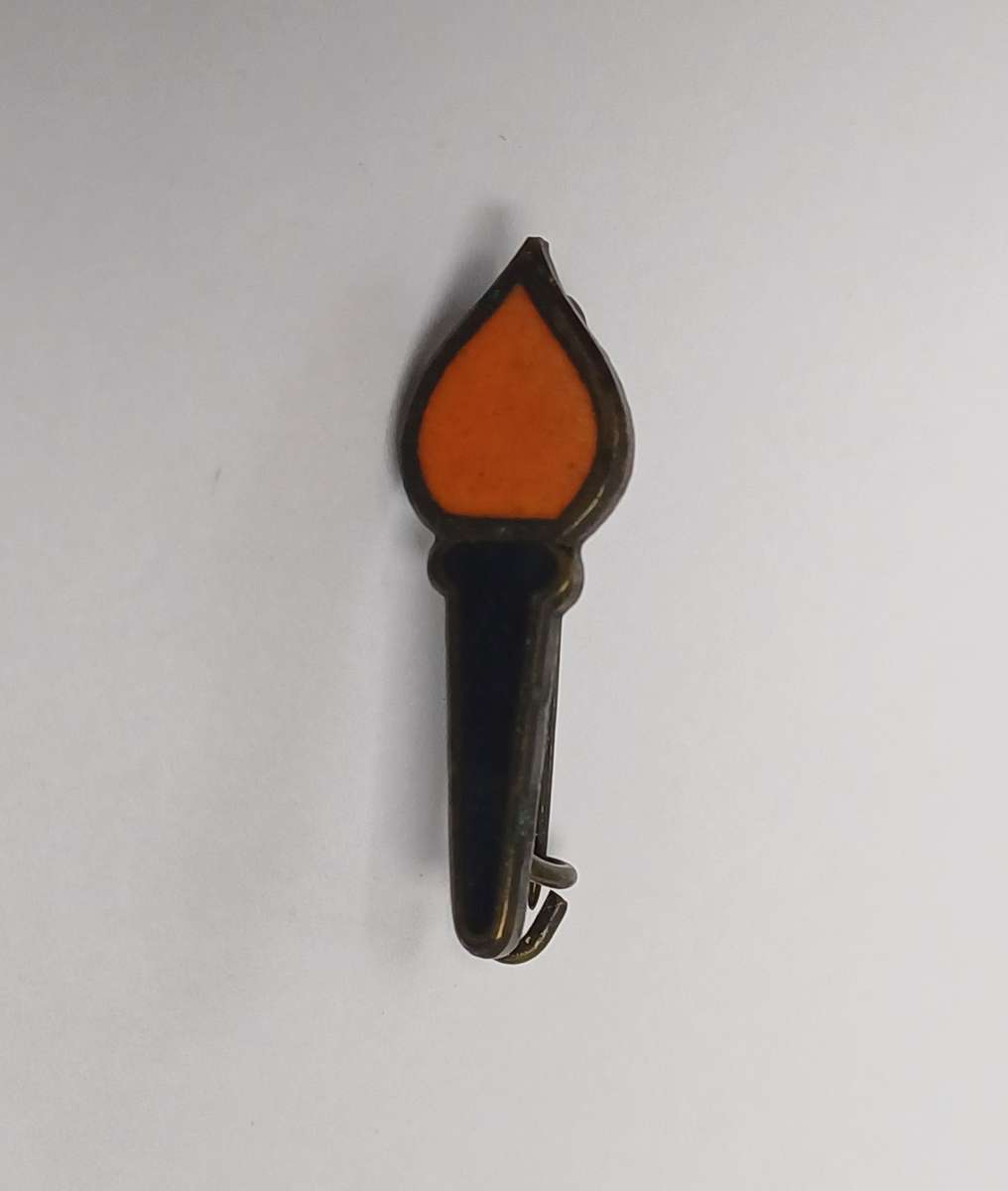 South Africa Torch Commando Pin, circa 1950's
