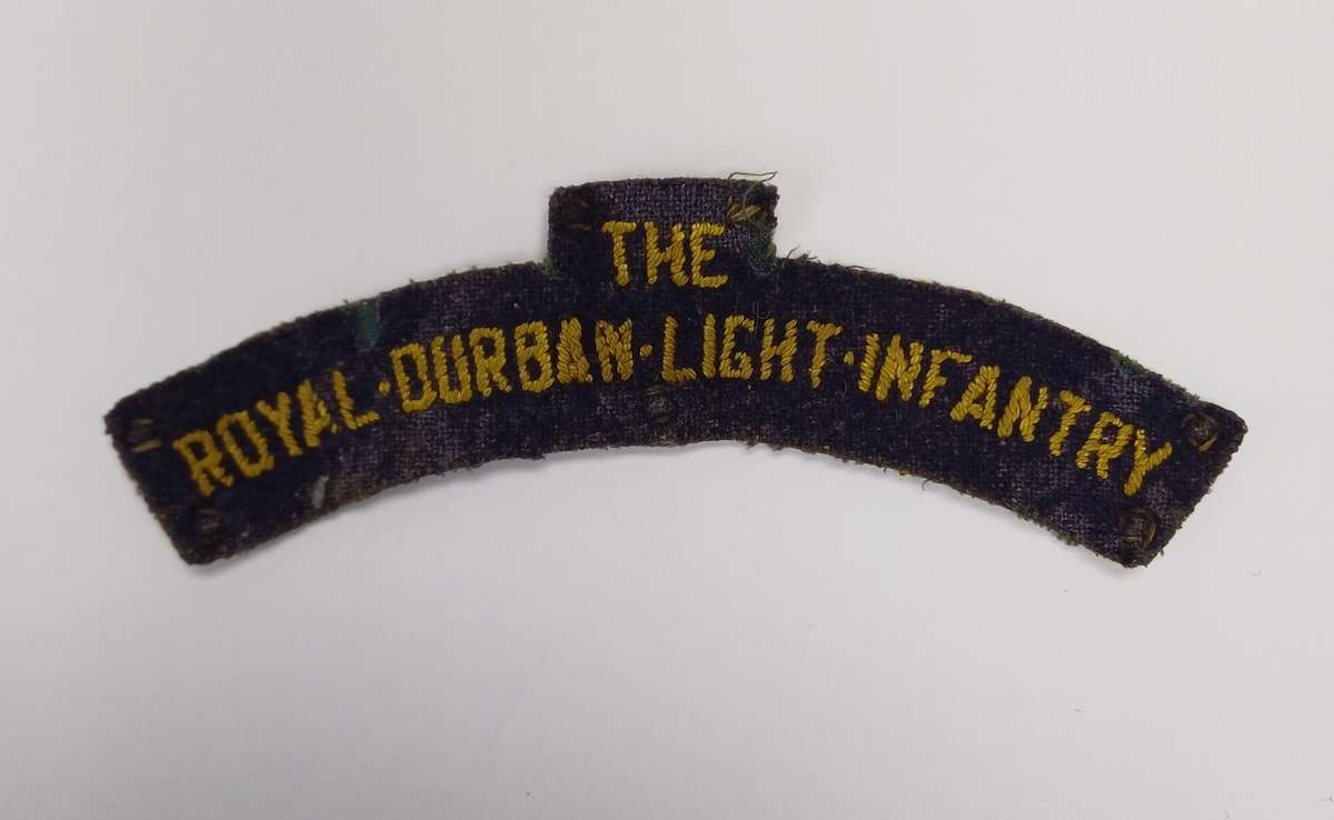 WWII Durban Light Infantry Shoulder Flashes
