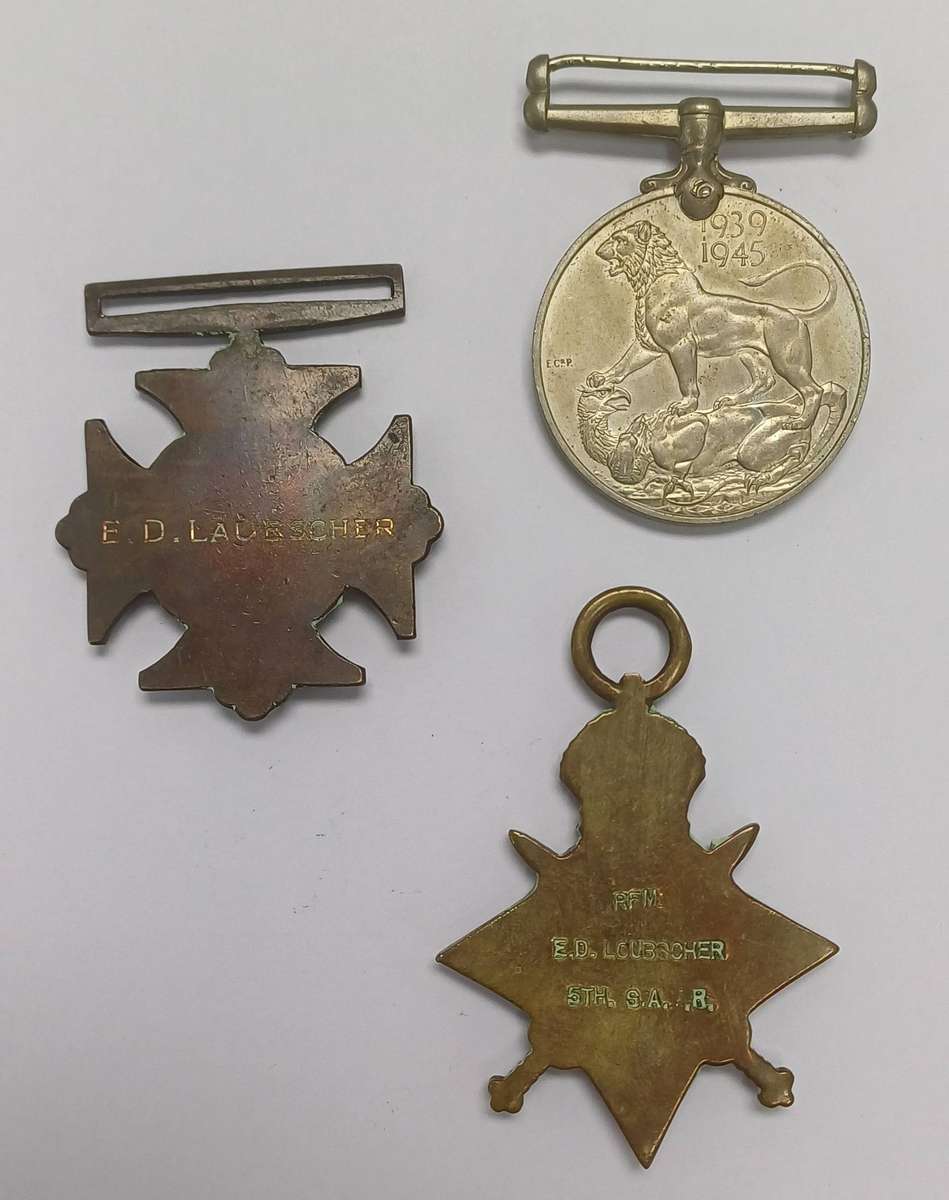 Proficiency in Nursing Medal and WWI Star & WWII Medal