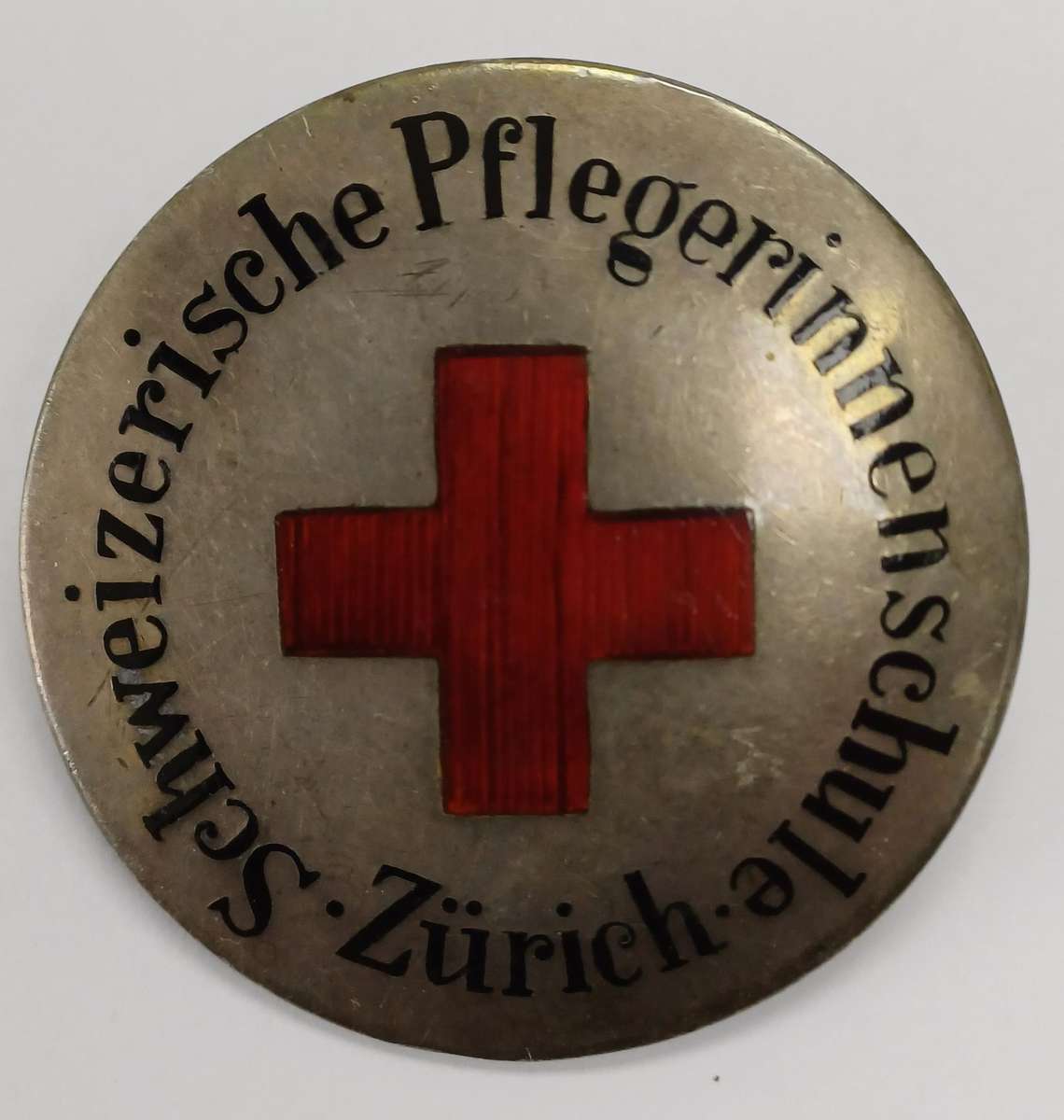 WWII Period Swiss Zurich School Badges (800) Silver