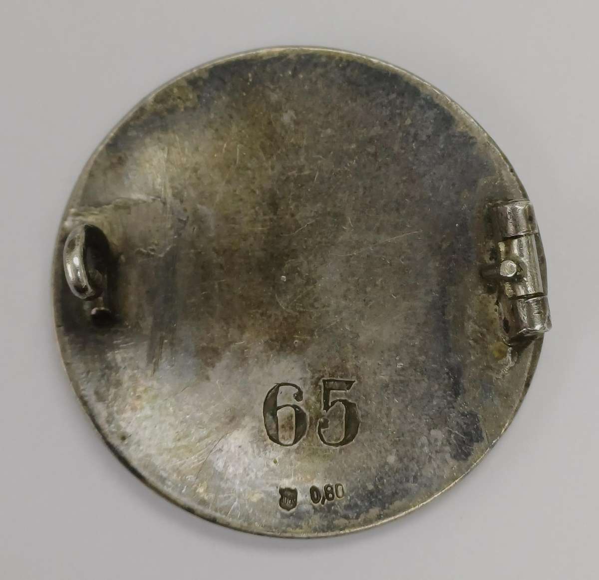 WWII Period Swiss Zurich School Badges (800) Silver