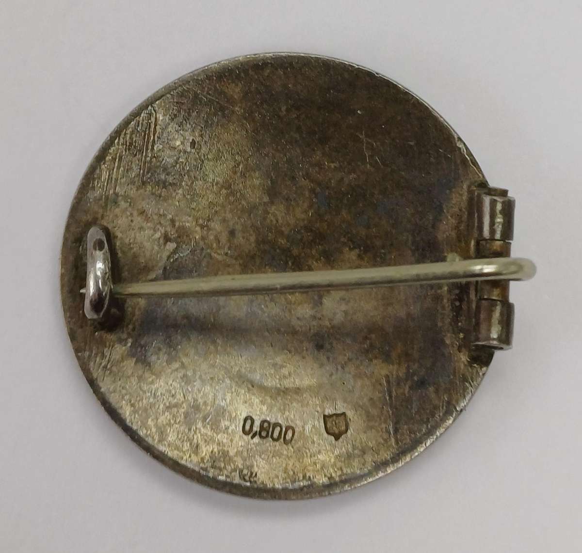 WWII Period Swiss Zurich School Badges (800) Silver