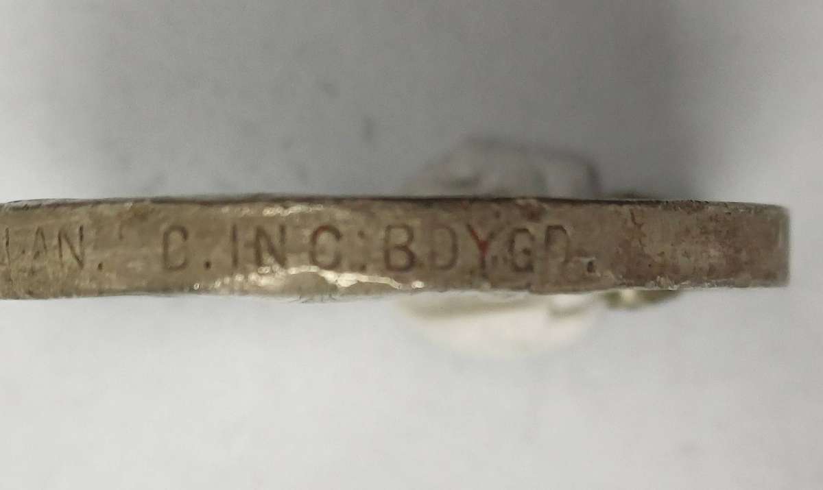 QSA 22370 Sergt J. Whelan C. In. C. Bdygd., suspender broken