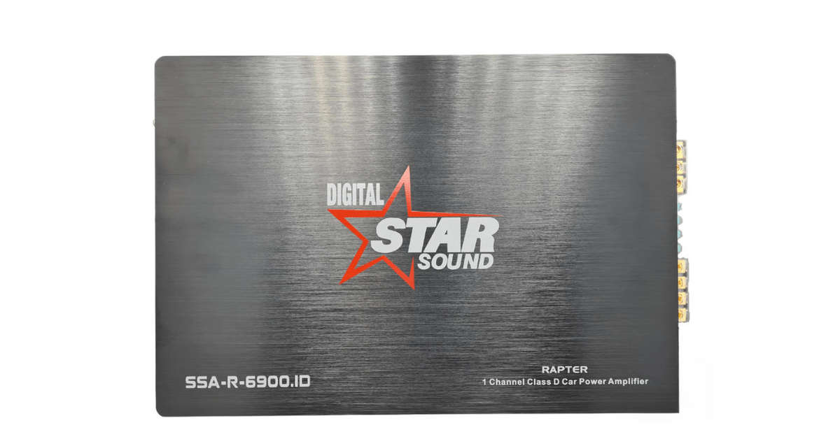 Star Sound SSA-R-6900.1 Rapter Series Monoblock Amplifier- 6900W