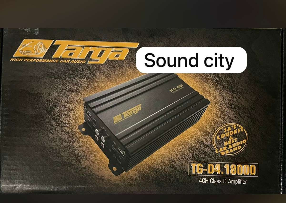 Targa TG-D4.18000 Min 180rms x 4 Amplifier