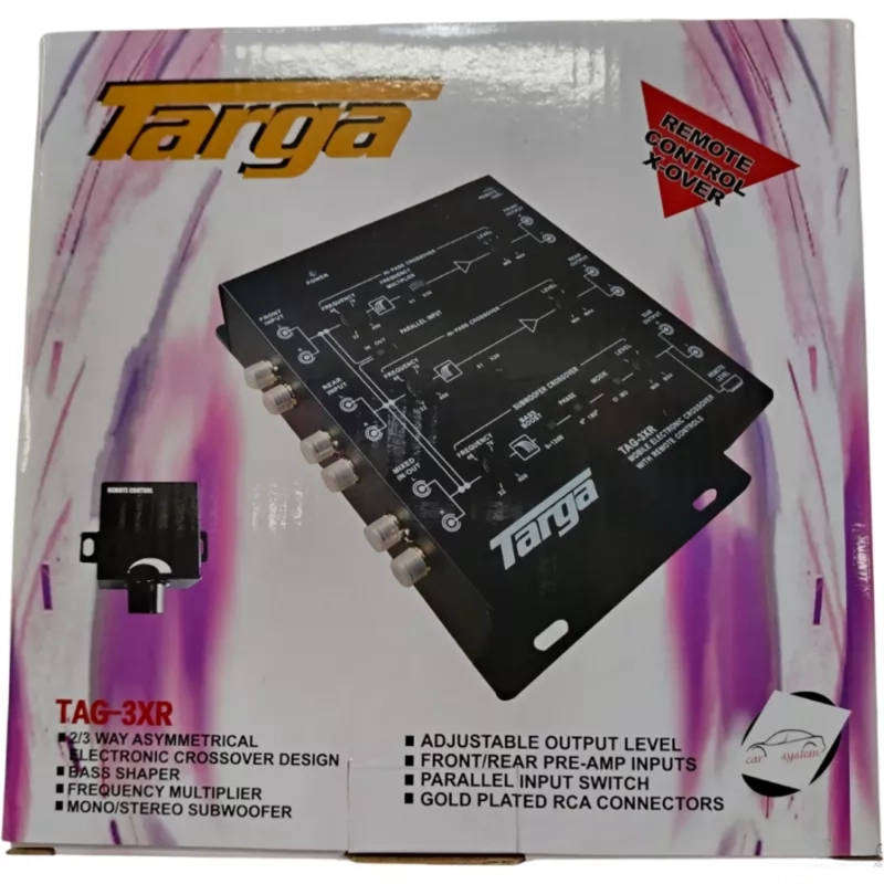 Targa 3 Way Electronic Crossover TAG-3XR