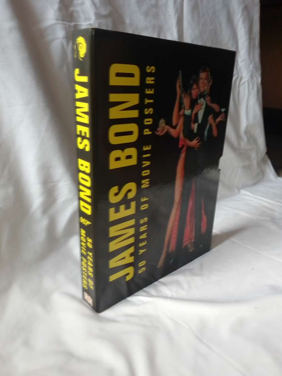 James Bond 50 Years of Movie Posters Book by DK Hardcover 2012