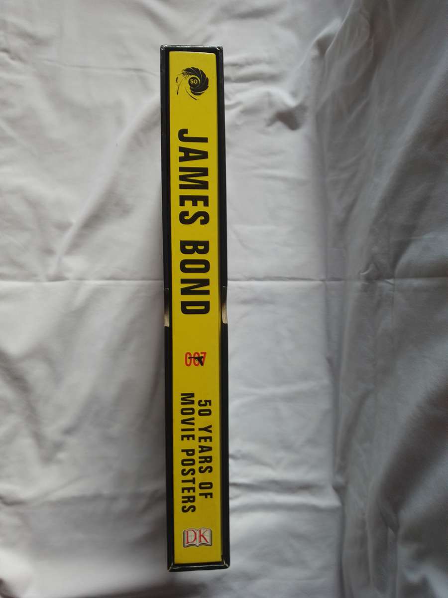 James Bond 50 Years of Movie Posters Book by DK Hardcover 2012