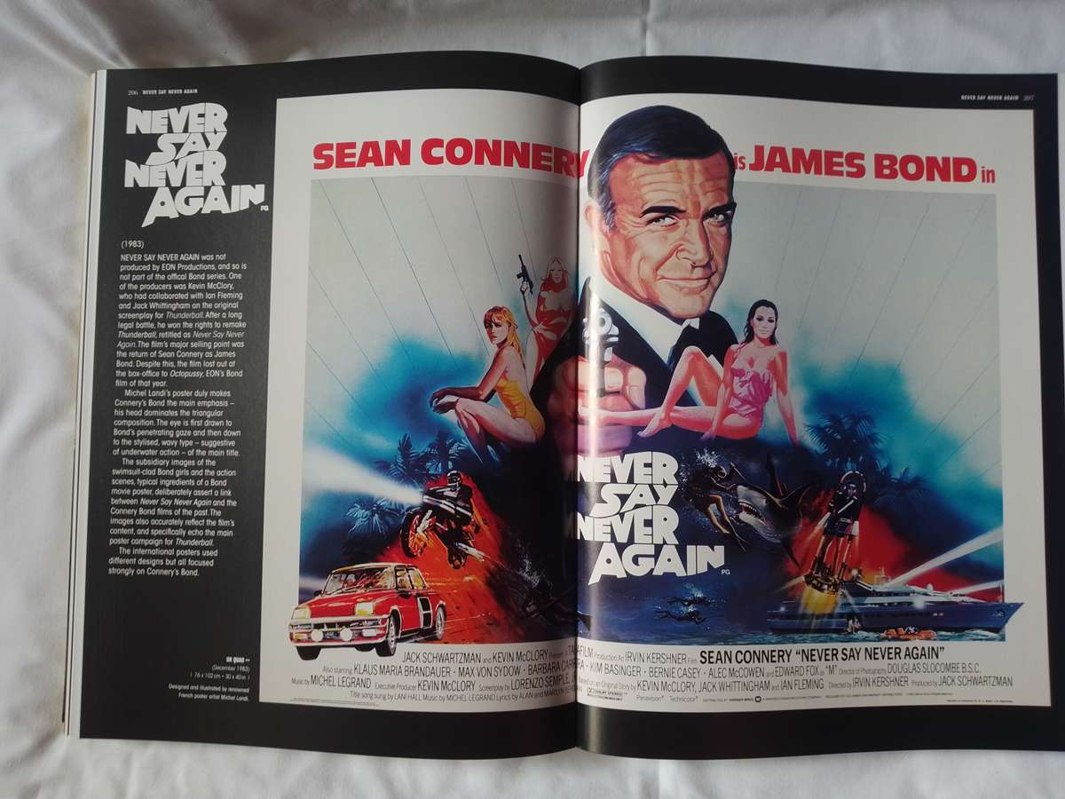 James Bond 50 Years of Movie Posters Book by DK Hardcover 2012