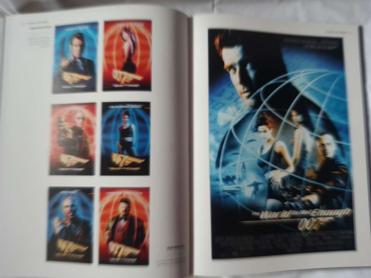 James Bond 50 Years of Movie Posters Book by DK Hardcover 2012