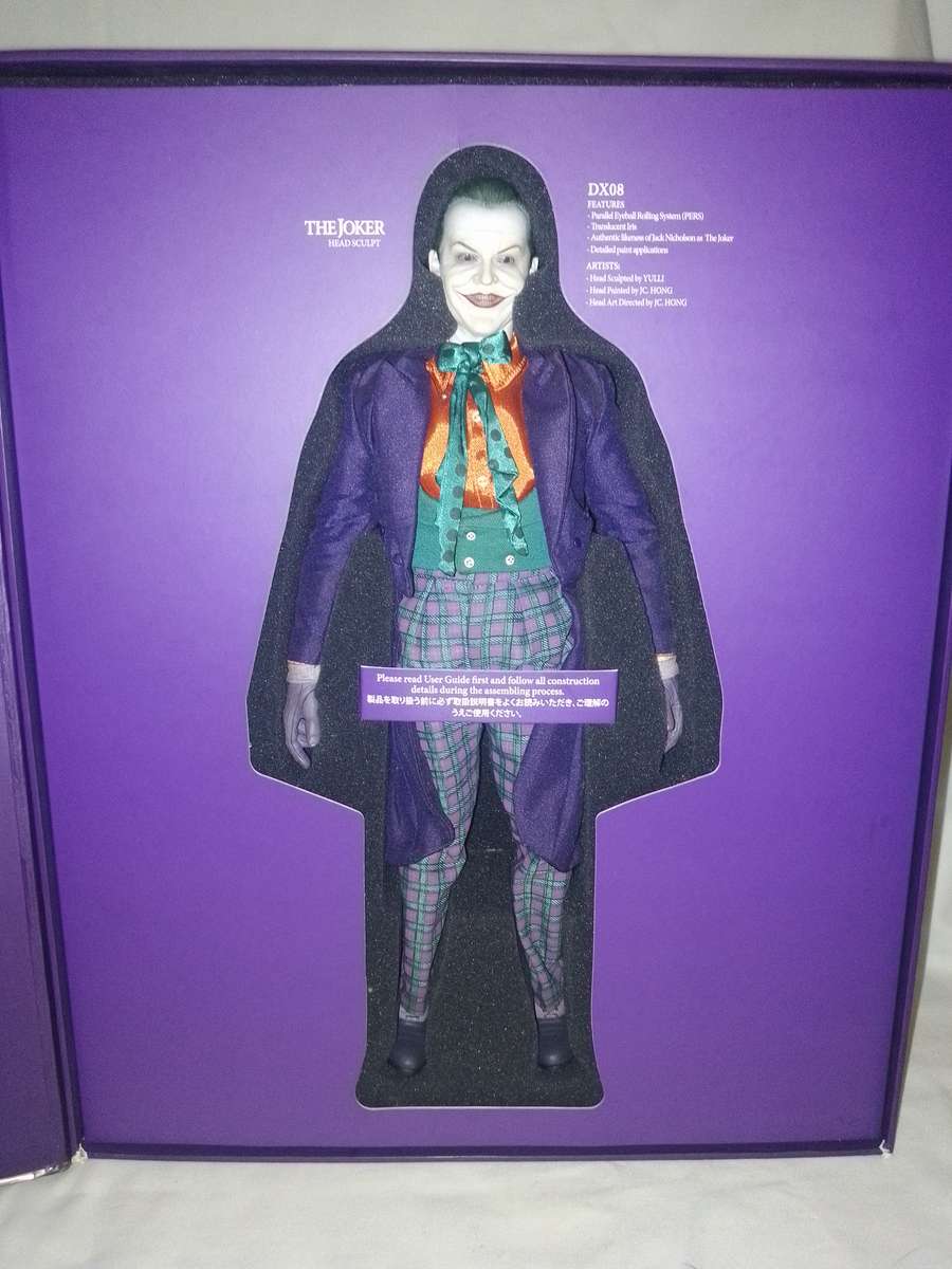 Hot toys Joker DX08 1989 movie 1/6 scale figure