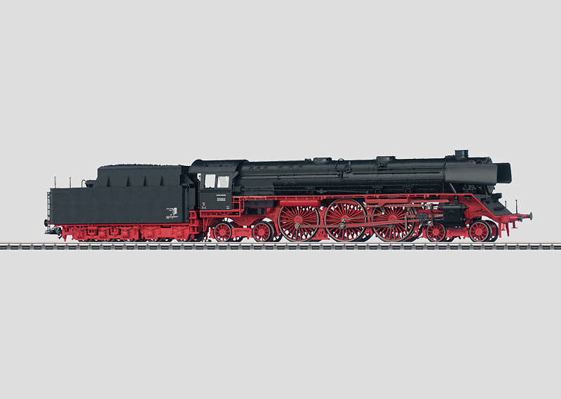 Marklin 39050 HO Scale Steam Locomotive with Tender and Suethe smoke generator.