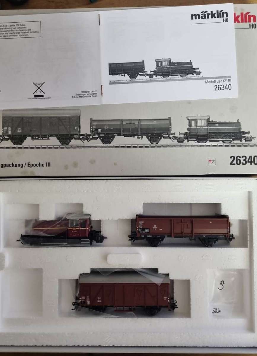 Märklin 26340 H0 scale shunting yard kit with digital MFX decoder.