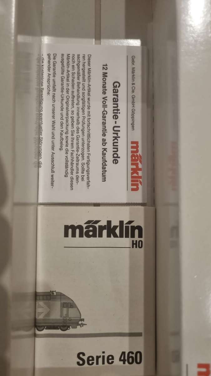 Marklin HO 34633 SBB Re 460 PEPSI Locomotive.