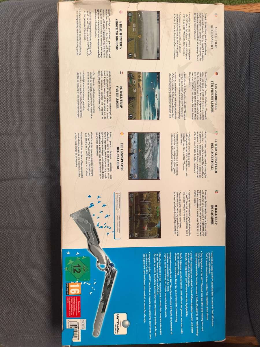 Nintendo Wii Bird Hunt Remington Gun