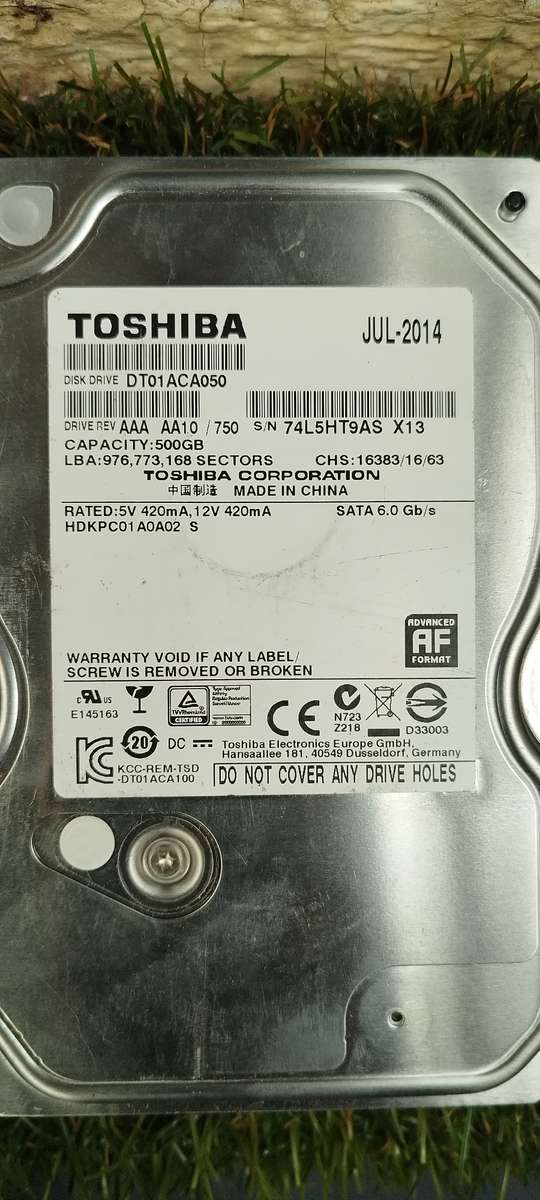 Lot of Three 3.5 Sata drives (working)