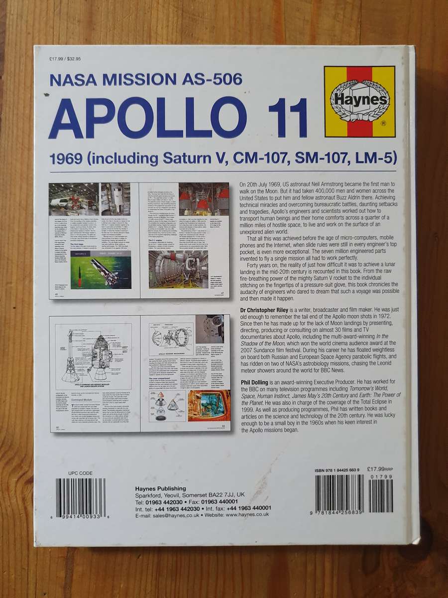 Apollo 11 1969 Moon Landing Guide (Haynes Manual)