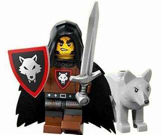 NEW SEALED IN BOX LEGO CMF Wolfpack Beast Master x3