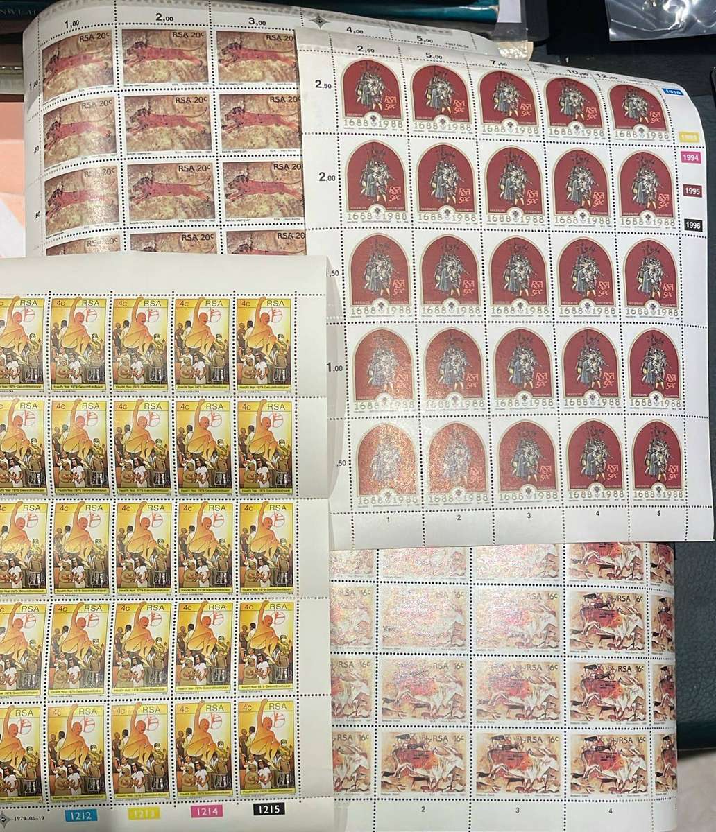 RSA 30 FULL SHEETS AS PER IMAGES VF CONDITION