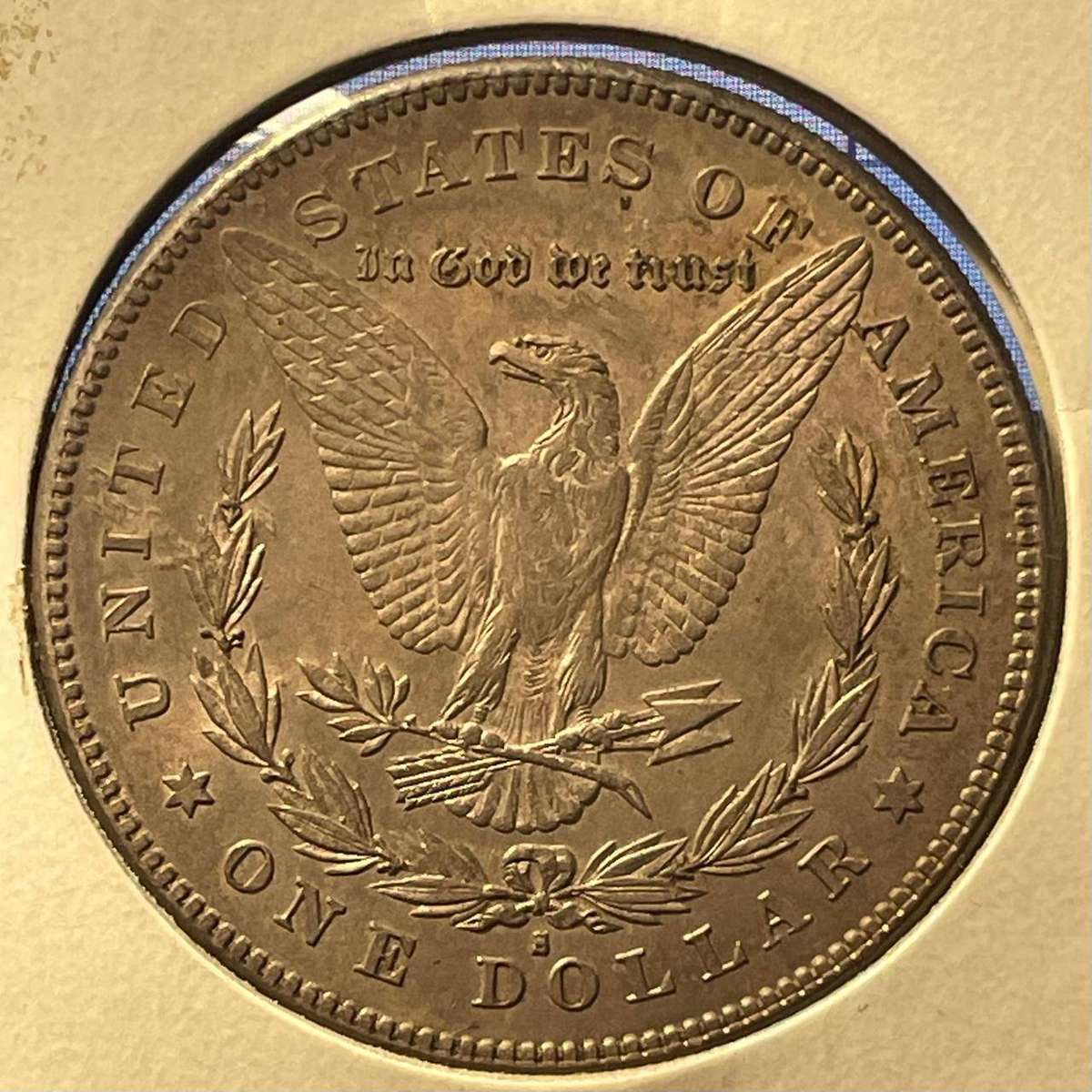 USA - UNC 1878 MORGAN DOLLAR WITH VAM 7 TAIL FEATHERS VARIETY - 7 TF VAM-163 [2]