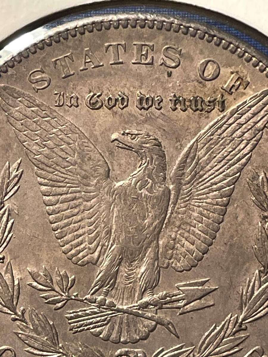 USA - UNC 1878 MORGAN DOLLAR WITH VAM 7 TAIL FEATHERS VARIETY - 7 TF VAM-163 [2]