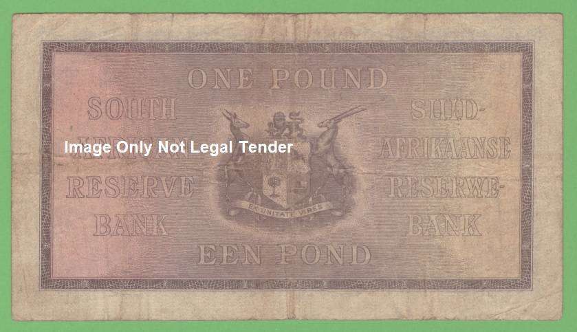 1938 ONE POUND POSTMUS BANK NOTE