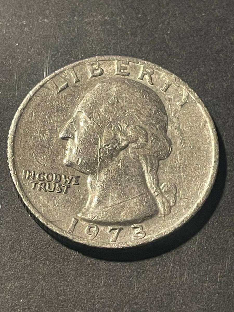 USA - 1973 QUARTER DOLLAR FINE USED