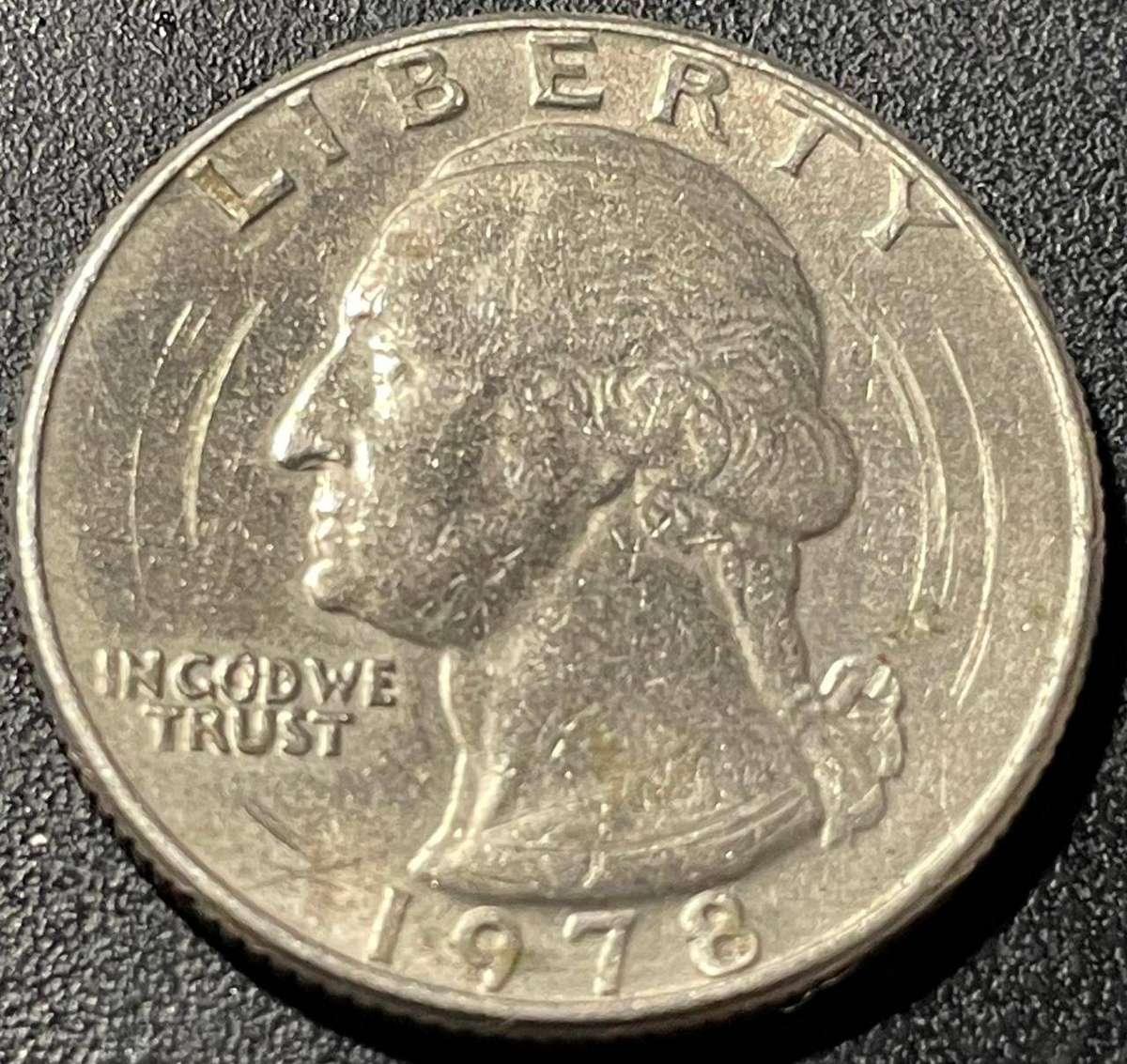 USA - 1978 QUARTER DOLLAR FINE USED
