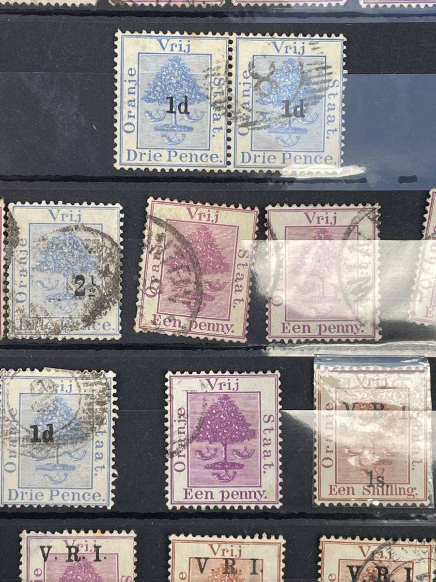 OFS - 45 SINGLES INCL. V.R.I. - MOSTLY USED + 1 S MNH