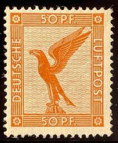 GERMANY 1926 - 50PF EAGLE MNH ** CV 300 EURO / R6057