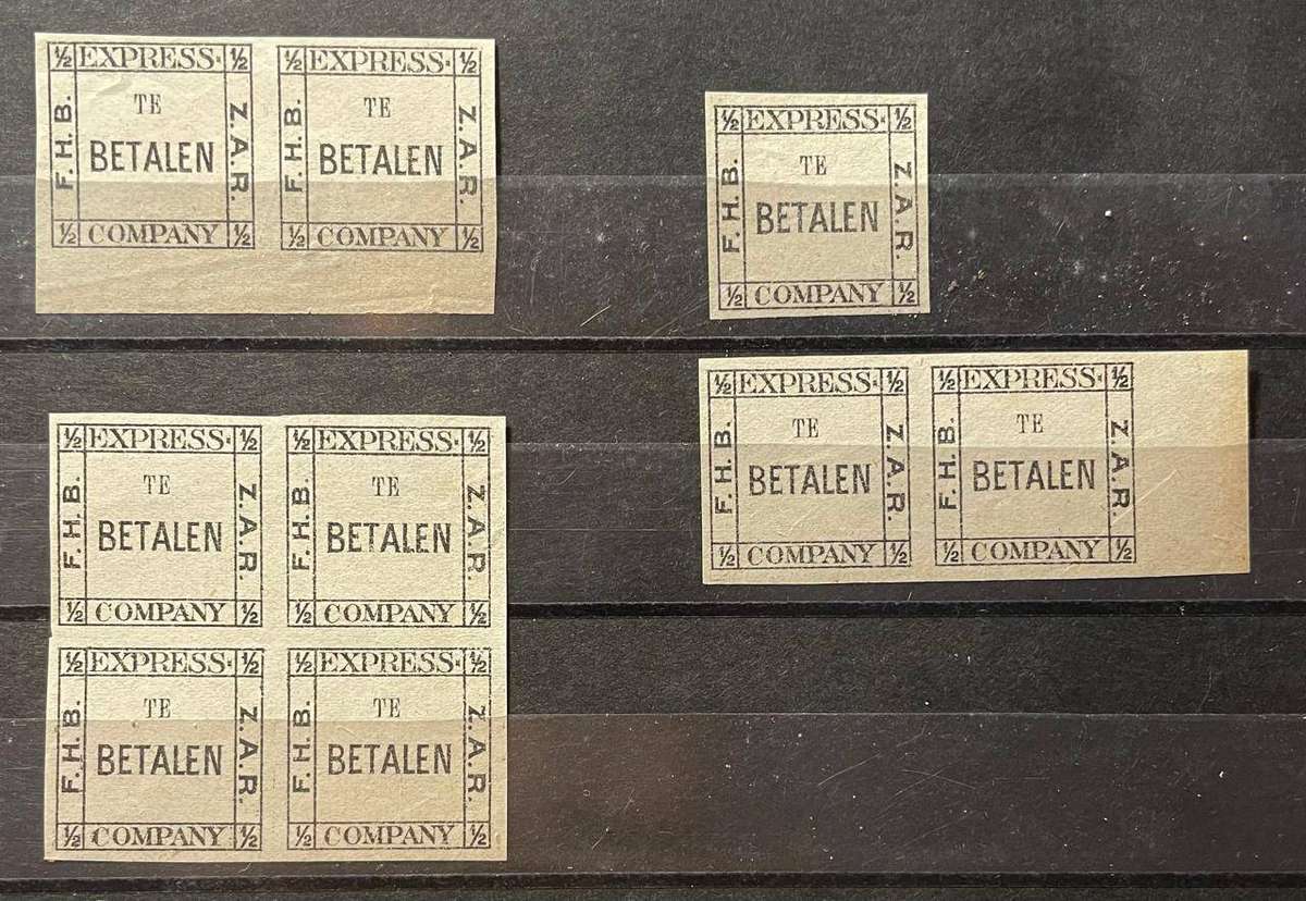 BAKKERS EXPRESS - SELECTION OF UNUSED BLOCKS AND PAIRS MNH**