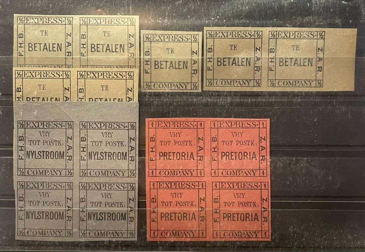 BAKKERS EXPRESS - SELECTION OF UNUSED BLOCKS AND PAIRS MNH**