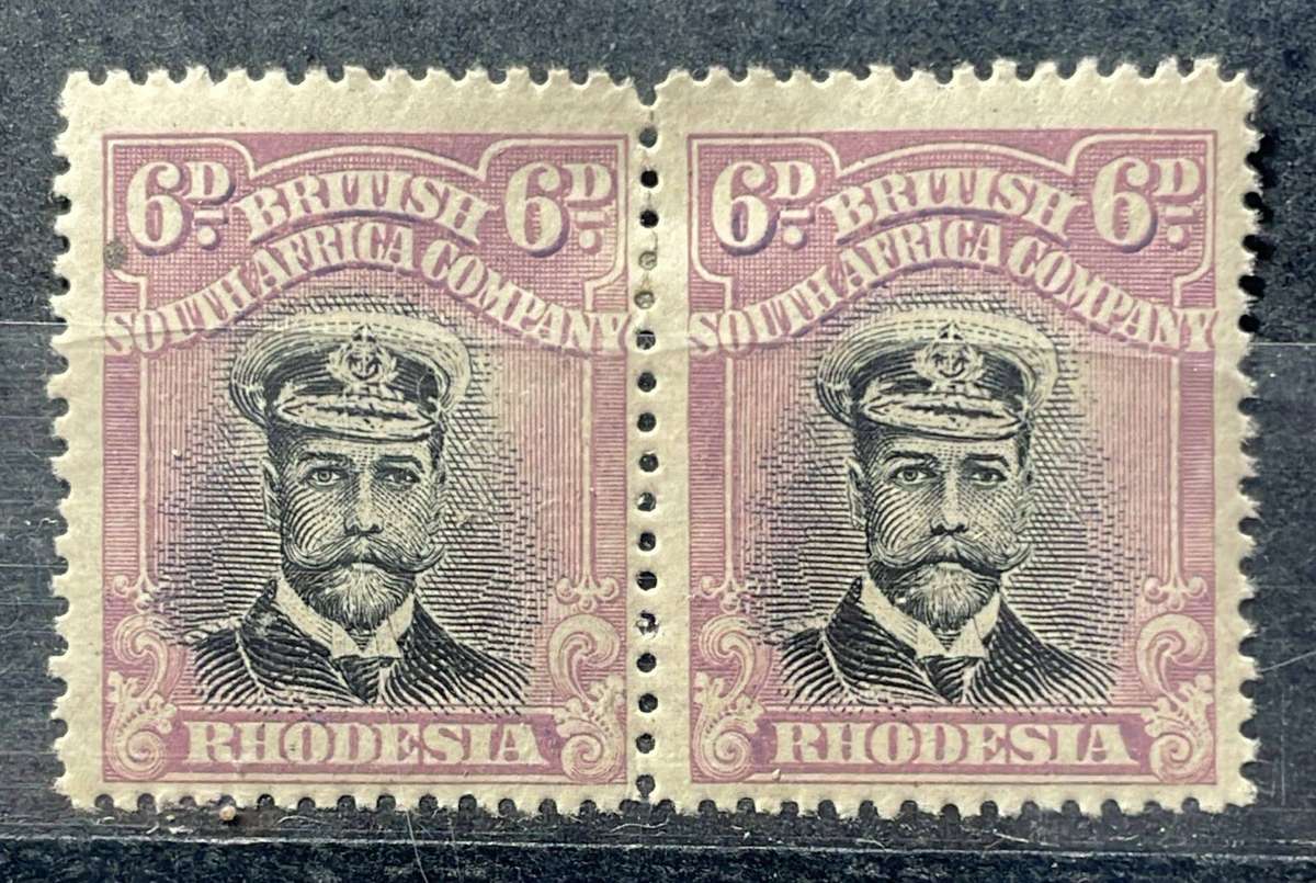 RHODESIA - 1913 & 1924 KGV BLOCKS AND PAIRS - MNH & MM PART 2