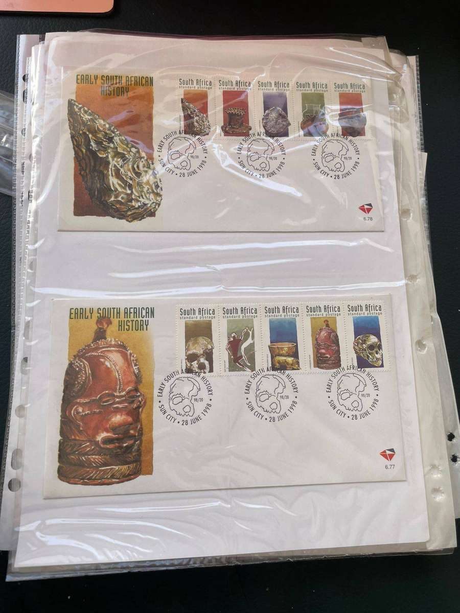 RSA 54 X FDC'S 1998-2001 - NO.S 6.11 TO 7.8 + 4TH & 5TH DEF. SERIES FDC'S