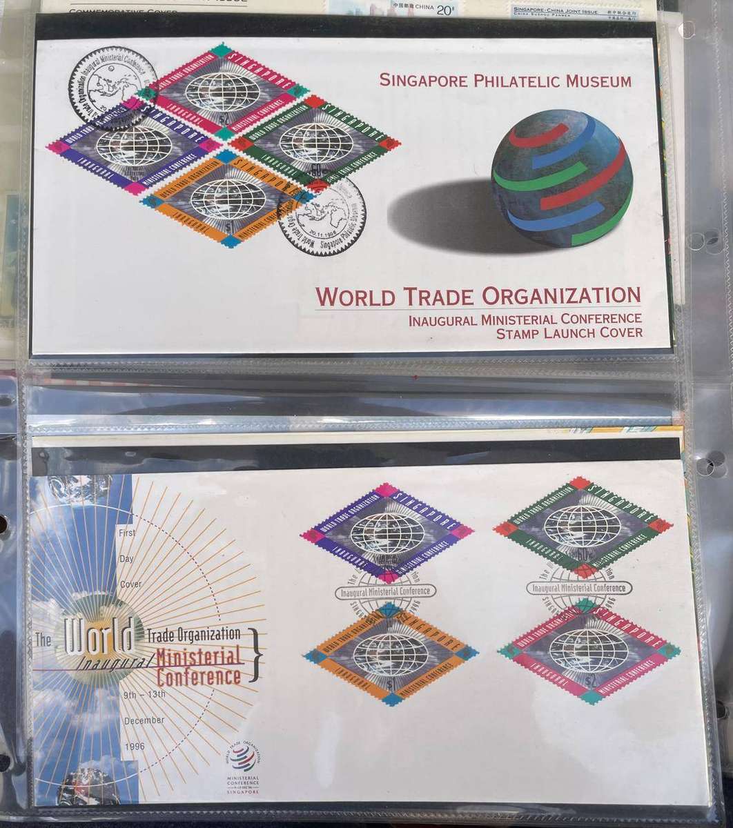 SINGAPORE - 31 X FDC'S FROM 1995 & 1996 EXHIBITION 95 & ZODIAC SERIES + SINO RELATIONS