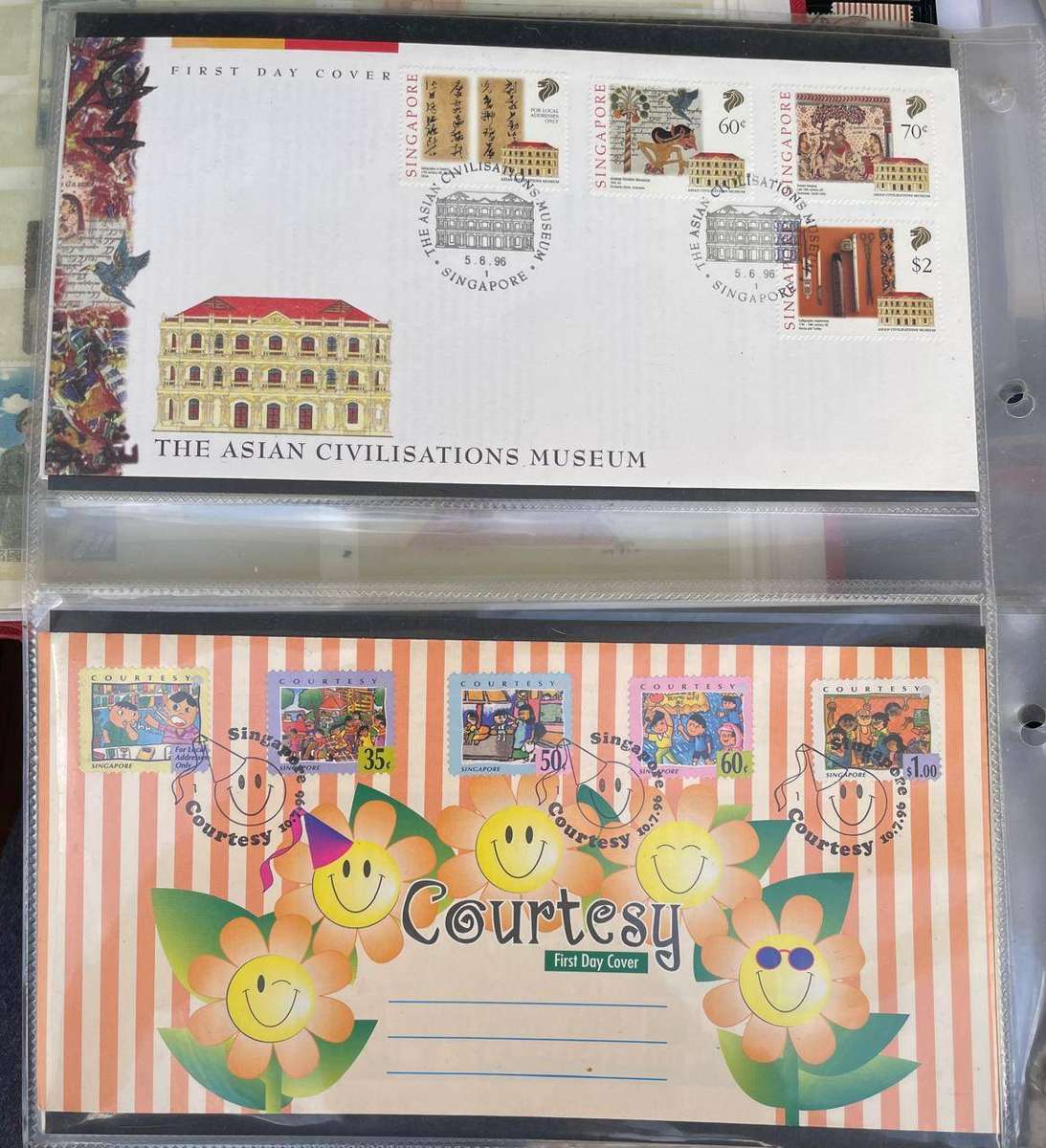 SINGAPORE - 31 X FDC'S FROM 1995 & 1996 EXHIBITION 95 & ZODIAC SERIES + SINO RELATIONS