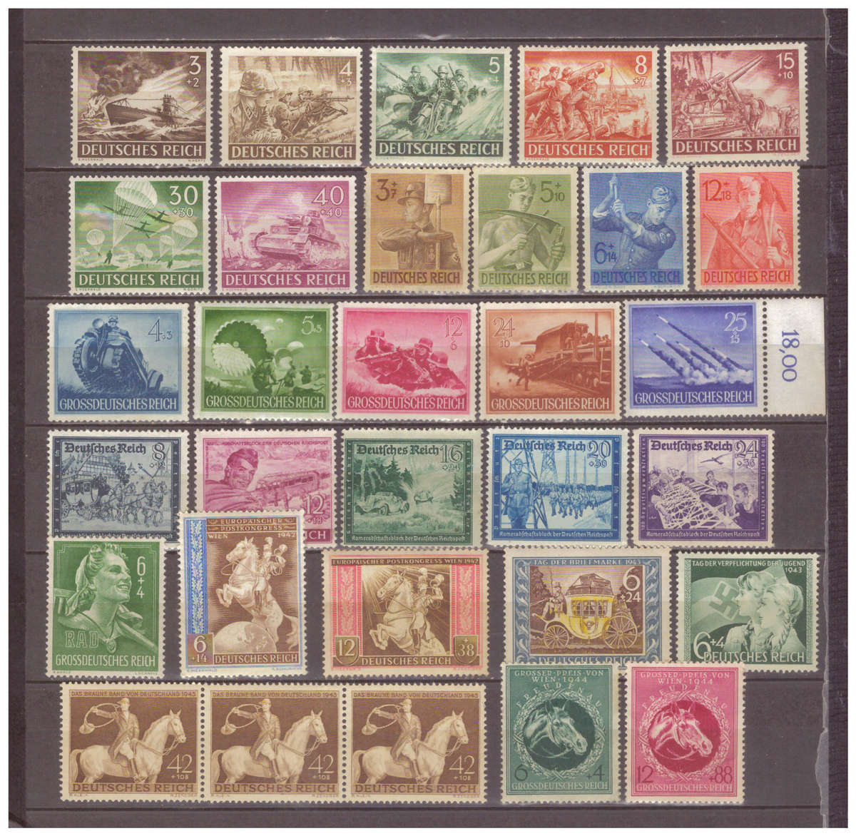 GERMANY 1938-45 - MINT SINGLES