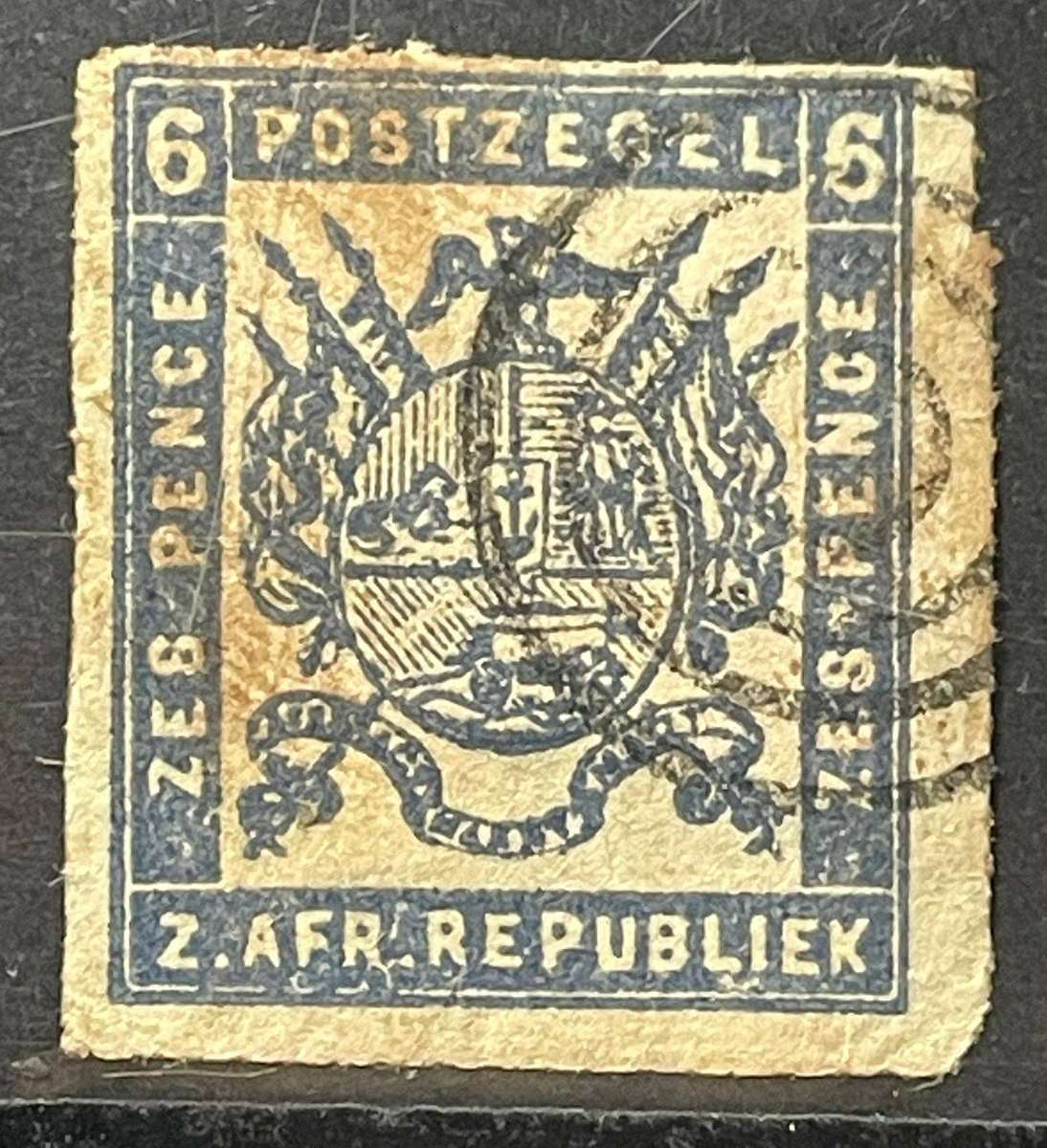 TRANSVAAL - EARLY SELECTION OF USED EXAMPLES WITH FAULTS