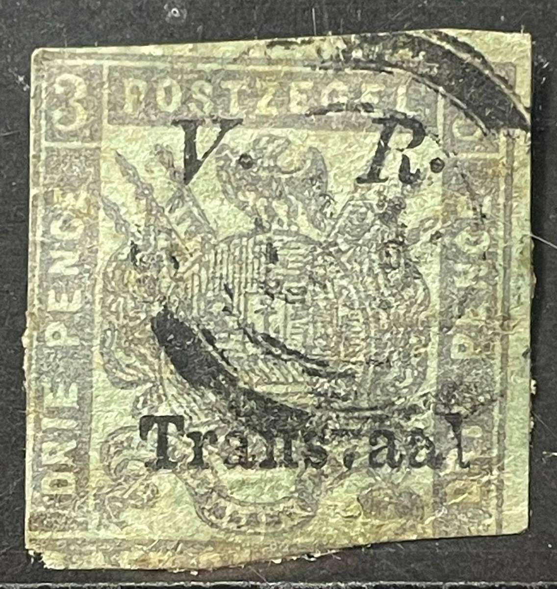 TRANSVAAL - EARLY SELECTION OF USED EXAMPLES WITH FAULTS