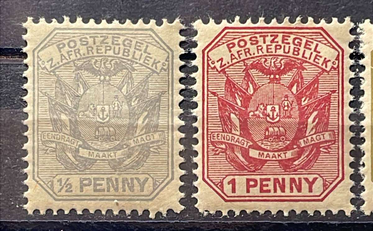 TRANSVAAL 1895 FULL MINT SET TO 10/ - WAGON WITH POLE MM*