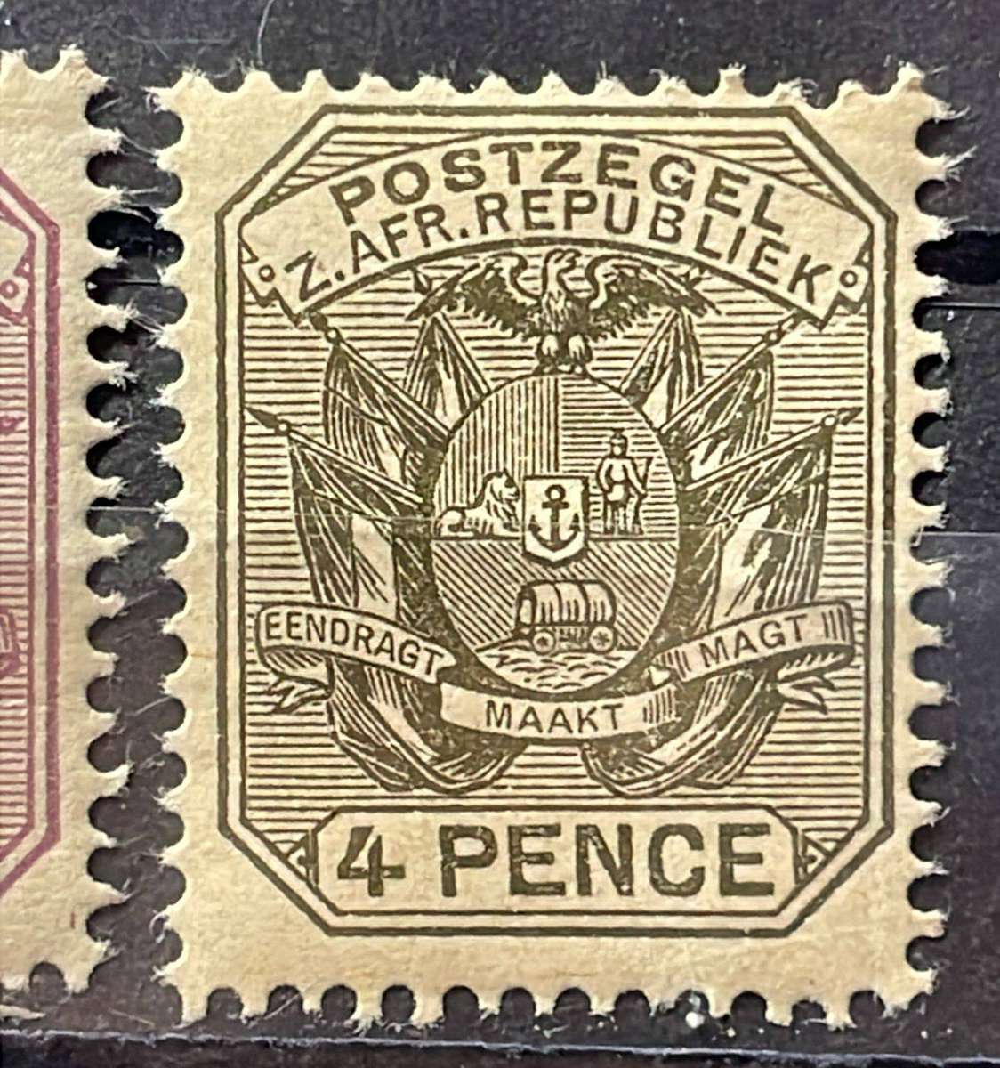 TRANSVAAL 1895 FULL MINT SET TO 10/ - WAGON WITH POLE MM*