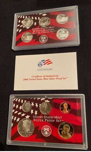 2006 UNITED STATES MINT SILVER PROOF SET