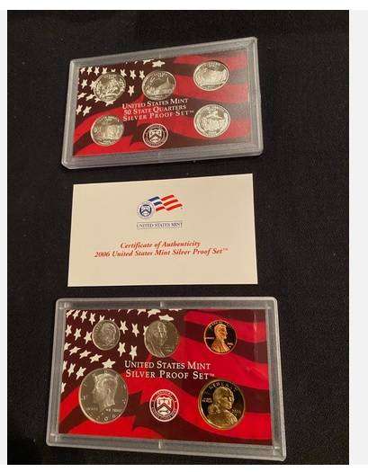 2006 UNITED STATES MINT SILVER PROOF SET