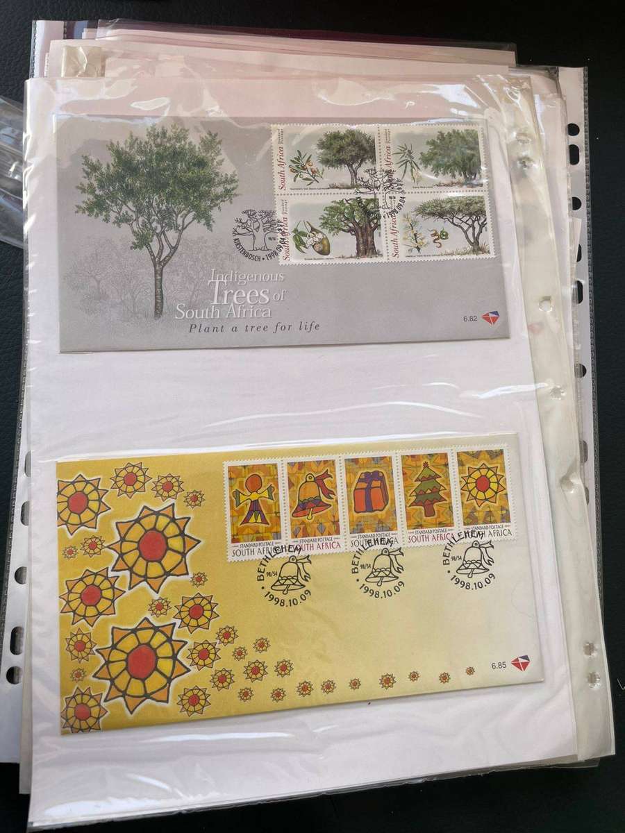 RSA 54 X FDC'S 1998-2001 - NO.S 6.11 TO 7.8 + 4TH & 5TH DEF. SERIES FDC'S